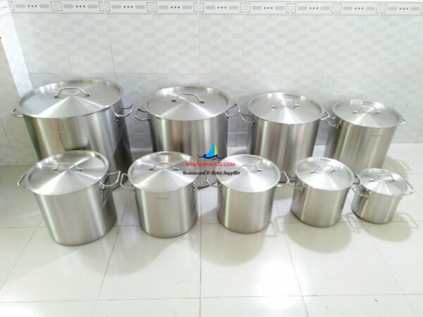 Nồi inox 2 quai (cao) 3