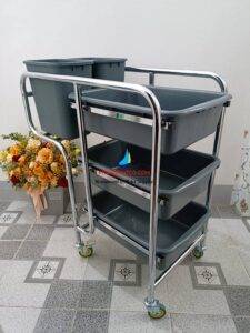 Xe thu dọn thức ăn D-016 1