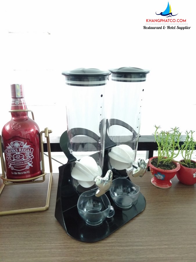 Bình đựng ngũ cốc 2 ngăn CCD02B Binh dung ngu coc 2 ngan CCD02B .1 - Bình đựng ngũ cốc 2 ngăn CCD02B