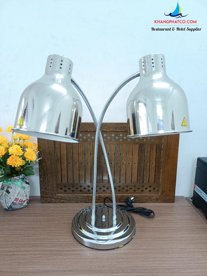 Đèn hâm nóng thức ăn 2 bóng (inox) 121168S Den ham nong thuc an 121168S .3 600x800 - Đèn hâm nóng thức ăn 2 bóng (inox) 121168S