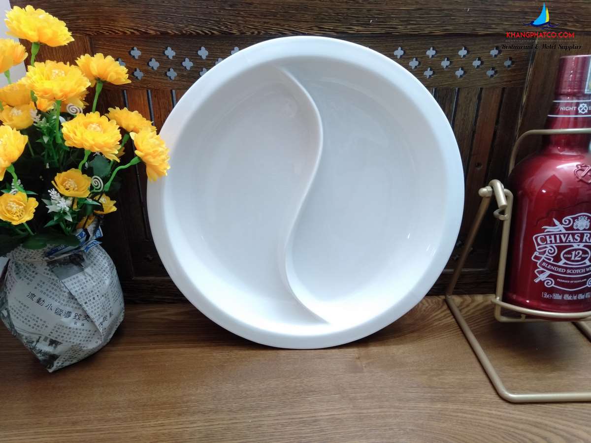 Khay GN sứ tròn S 126571 - Khang Phát Co.,Ltd