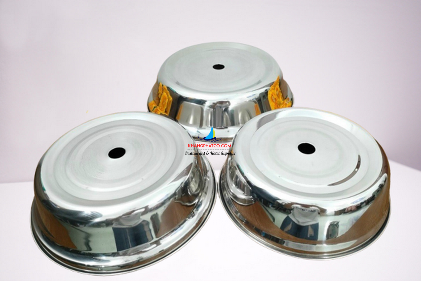 Nắp đậy inox có lỗ 24-26-30cm Nắp đậy inox có lỗ 24-26-30cm