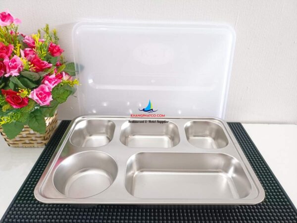 Nắp nhựa khay 5 ngăn lớn NFP02