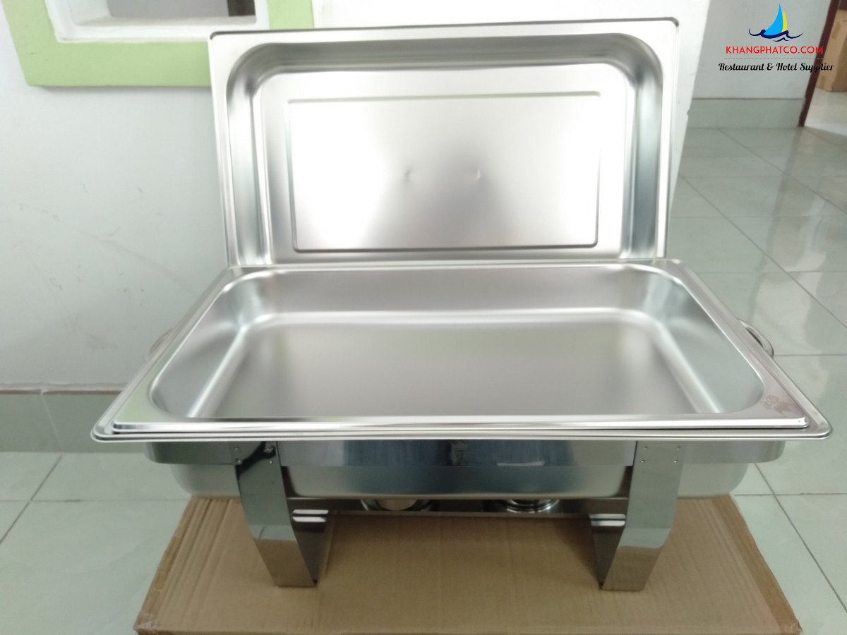 Nồi hâm buffet chữ nhật nắp rời DC633-2 Noi ham buffet CN DC633 1 .2 600x450 - Nồi hâm buffet chữ nhật nắp rời DC633-2