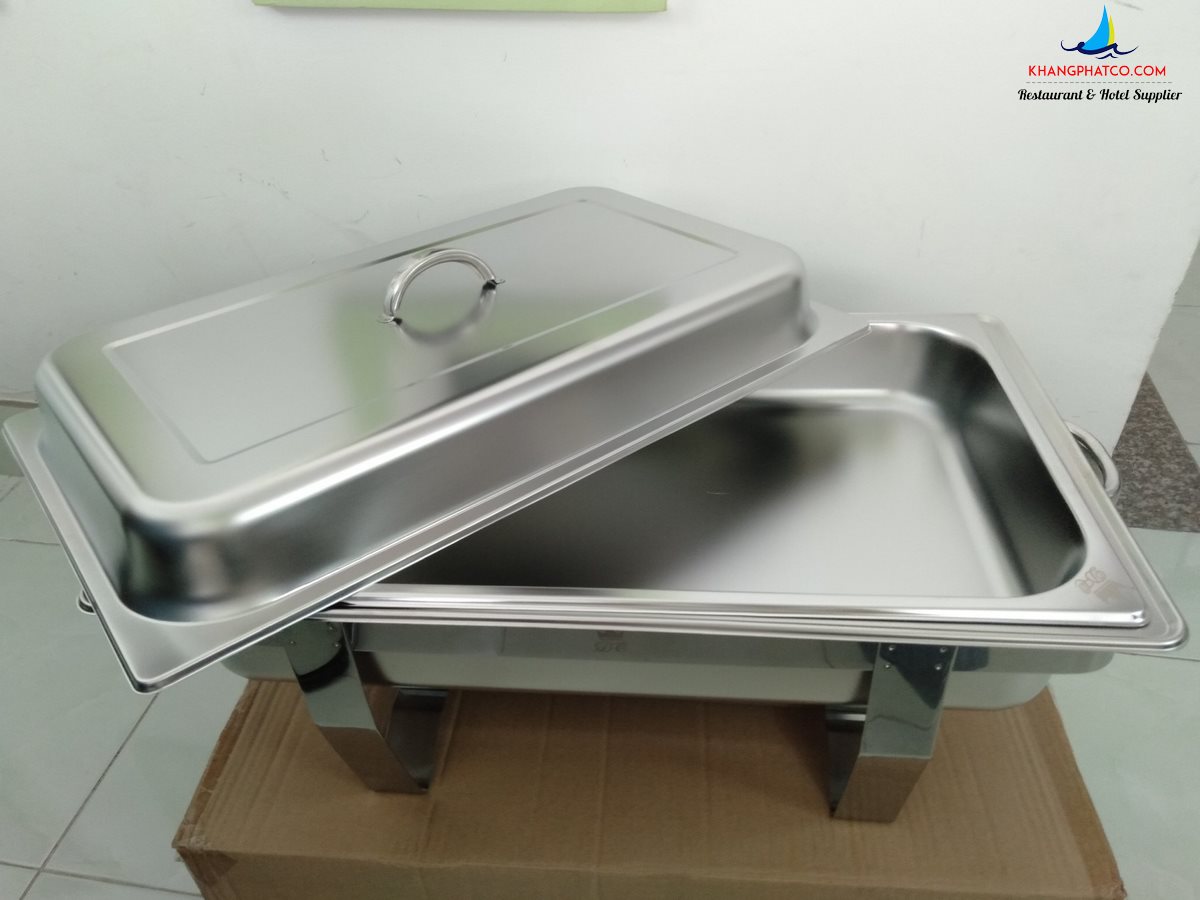 Nồi hâm buffet chữ nhật nắp rời DC633-2 Noi ham buffet CN DC633 1 .4 600x450 - Nồi hâm buffet chữ nhật nắp rời DC633-2