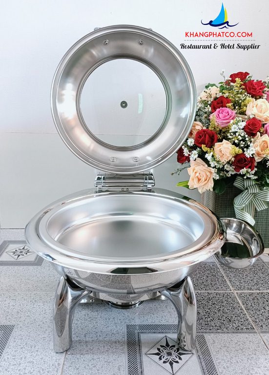 Công cụ dụng cụ Buffet cho nhà hàng Noi ham buffet tron 1018L 4 1 - Công cụ dụng cụ Buffet cho nhà hàng