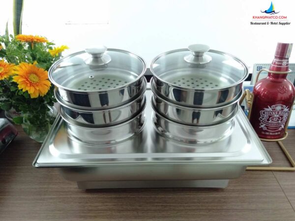 Nồi hấp bánh bao chữ nhật DC7055XZL