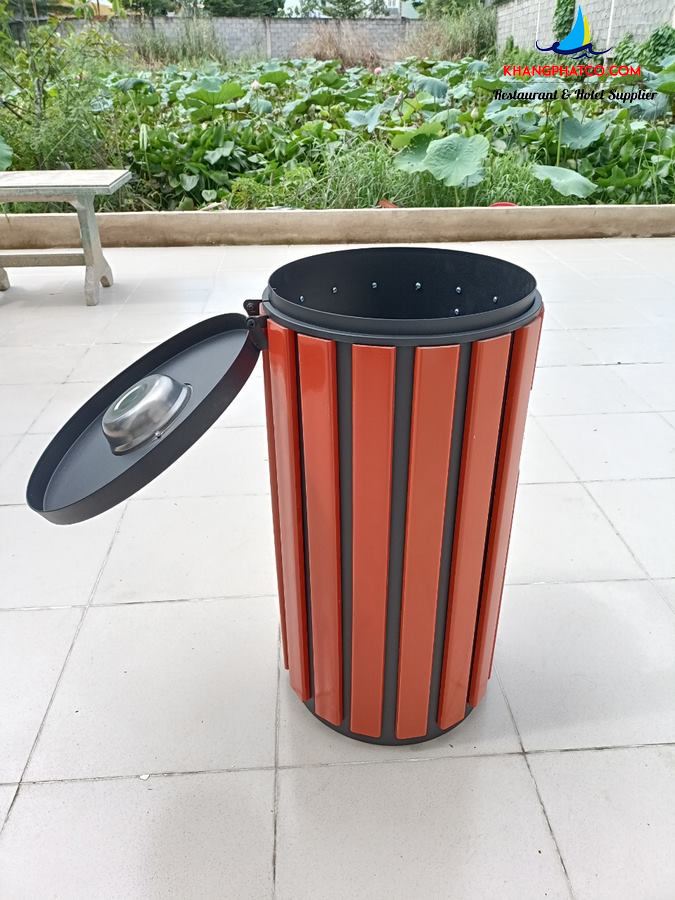 Thung rac ngoai troi A78 C 4 - Đơn vị cung cấp thiết bị tiền sảnh uy t&iacute;n ở HCM