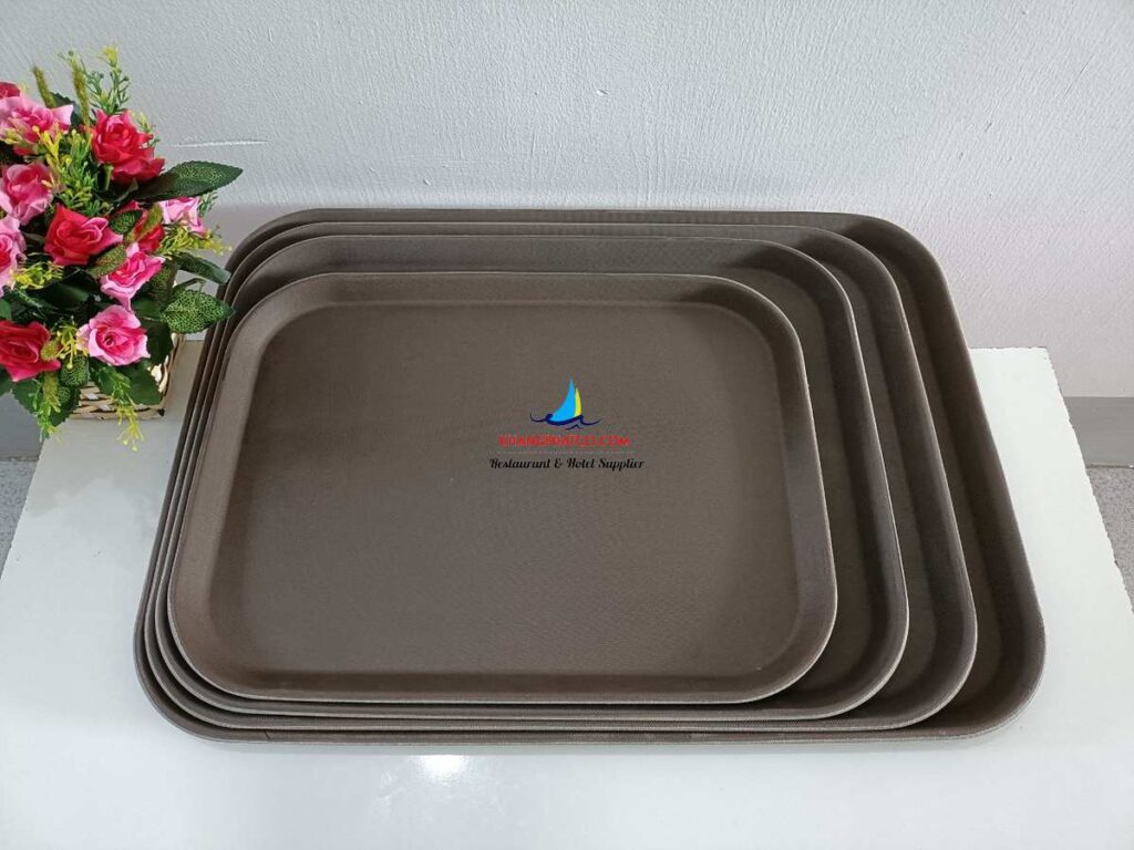 Khay chong truot chu nhat xanh nau 38x51cm 100410003 1024x768 - Khay chống trượt chữ nhật 30x40-36x48-38x51-41x56 cm.