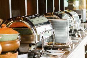 Nồi hâm buffet chân cong