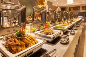 Nồi hâm nóng buffet chữ nhật