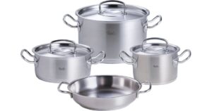 noi inox 2 day cao cap 300x158 - Các loại nồi inox 2 đáy dùng trong nhà hàng