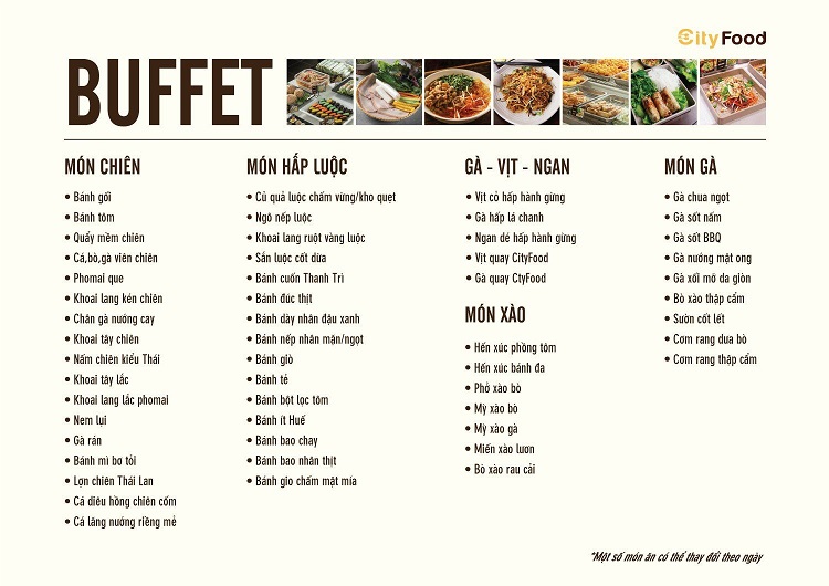 Hướng dẫn chi tiết cách để lên thực đơn cho tiệc Buffet xay dung thuc don nha hang buffet - Hướng dẫn chi tiết cách để lên thực đơn cho tiệc Buffet