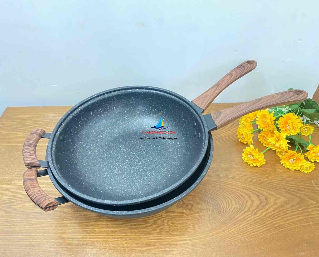 Chảo chống dính sâu lồng có nắp 101820 Chảo chống dính sâu lồng có nắp 101820