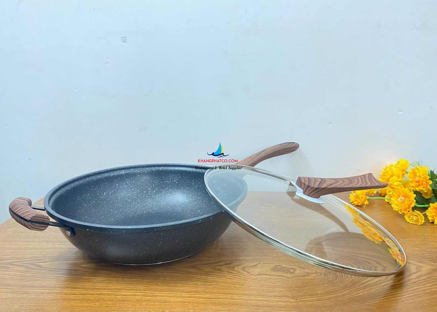 Chảo chống dính sâu lồng có nắp φ30cm 101820 Chao chong dinh sau long co nap 101820.4 600x429 - Chảo chống dính sâu lồng có nắp φ30cm 101820