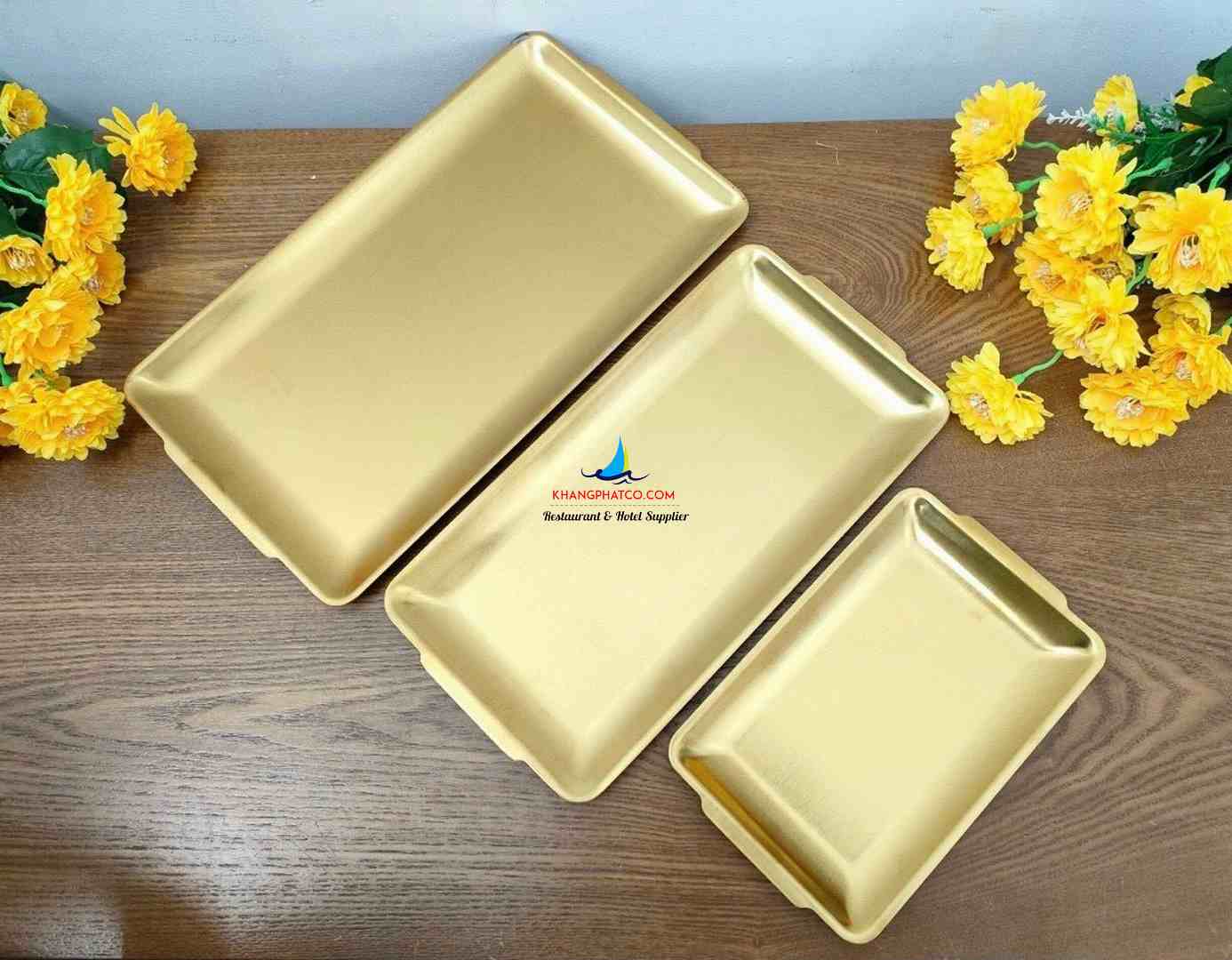 Khay inox CN vàng FPG-1 Khay inox CN vàng FPG-1