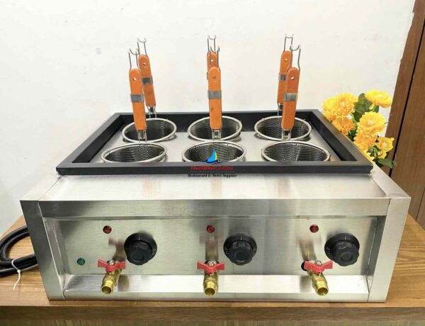 Lò trụng mì 6 họng
