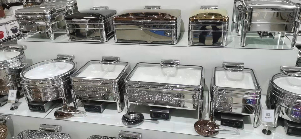 Cac mau noi ham buffet cao cap 1 - Những lưu &yacute; khi mua c&ocirc;ng cụ dụng cụ buffet để kinh doanh hiệu quả