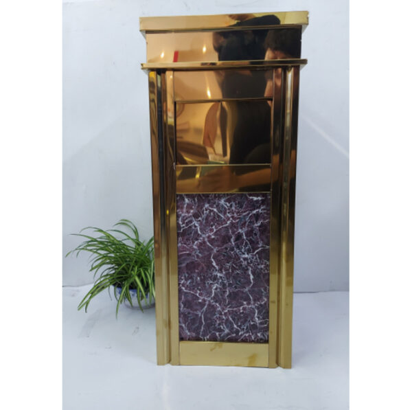 Thùng rác đá hoa cương số 1