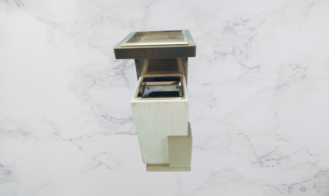 Thùng rác lễ tân số 1 màu vàng Thùng rác lễ tân số 1 màu vàng