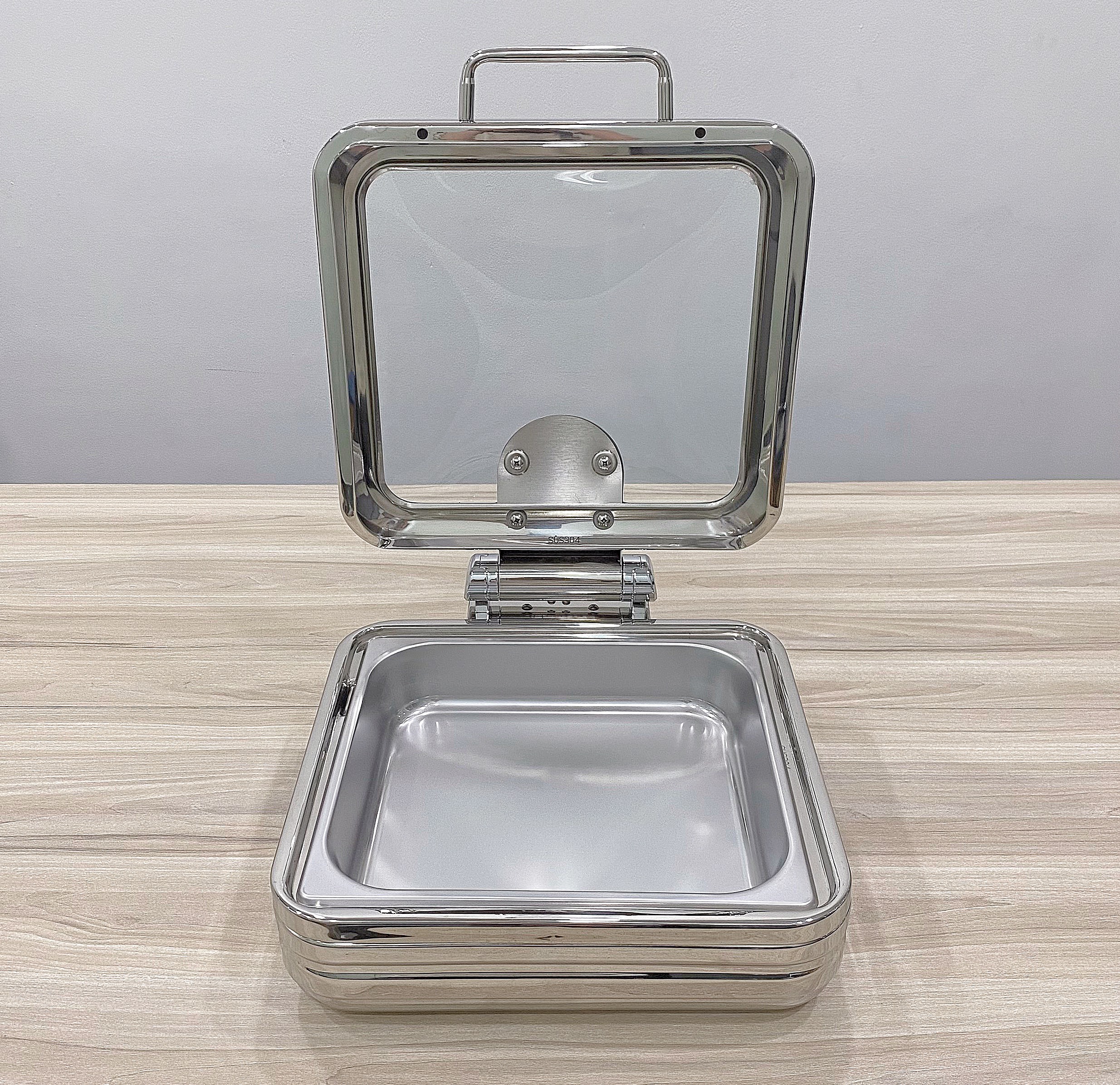 Nồi hâm buffet vuông 4021L Noi ham buffet vuong 4021L 1 600x581 - Nồi hâm buffet vuông 4021L