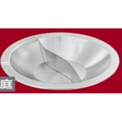 Nồi lẩu inox 2 ngăn size 45cm