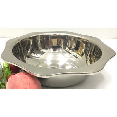 Nồi lẩu inox dày 1,8 size 37cm (mẫu A30)