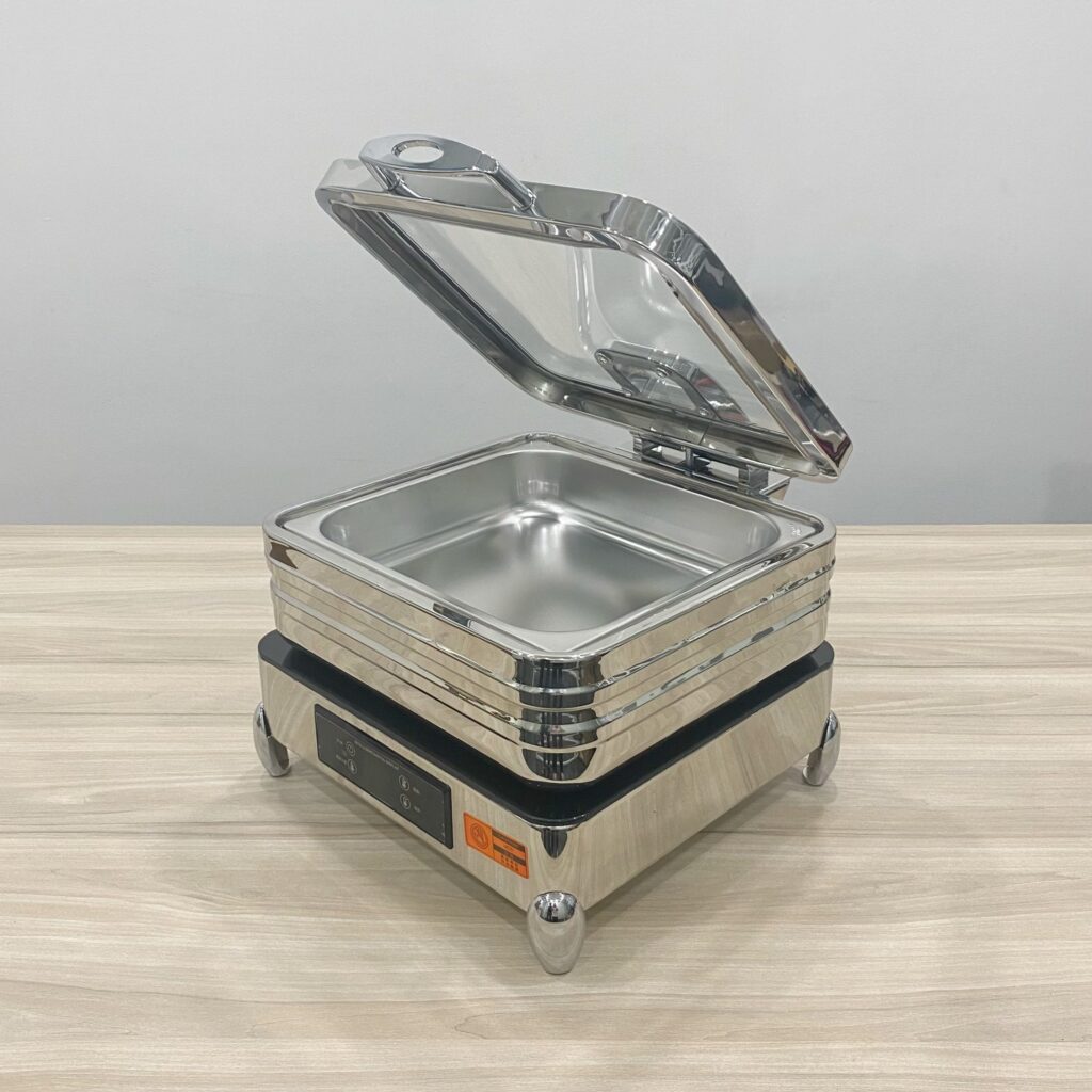 Noi ham buffet vuong 6021L co truc thuy luc 1 so bo phan inox 304 17 scaled 1 1024x1024 - NHỮNG MẪU NỒI H&Acirc;M BUFFET MỚI NĂM 2025