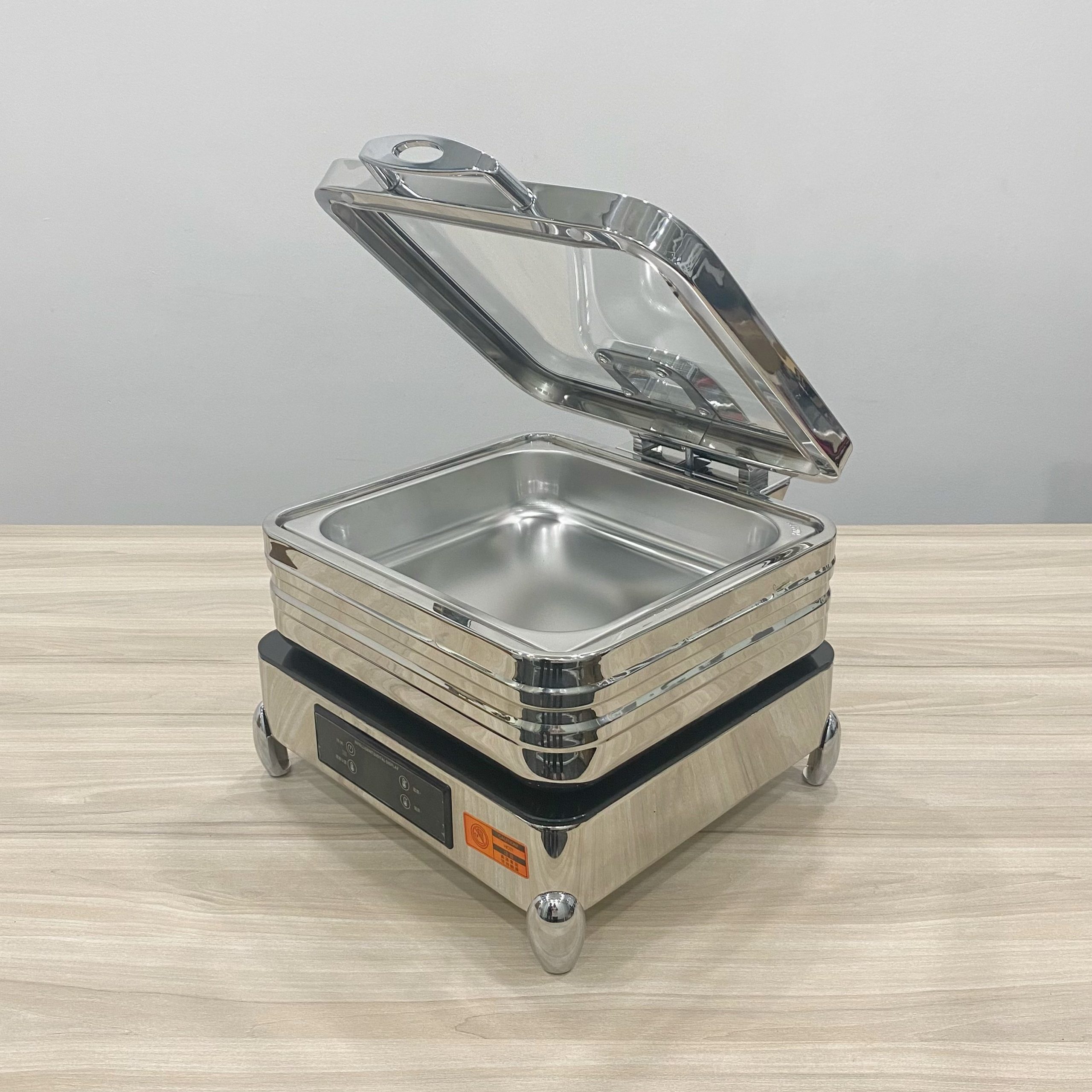 Nồi hâm buffet vuông 6021L Noi ham buffet vuong 6021L co truc thuy luc 1 so bo phan inox 304 17 scaled 1 600x600 - Nồi hâm buffet vuông 6021L